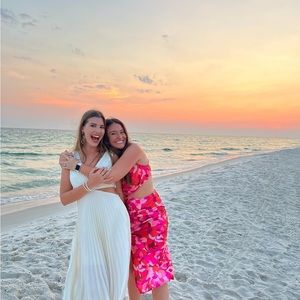 Floral midi dress- Nasty gal